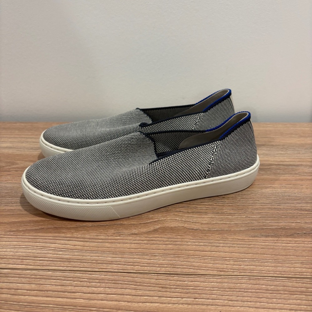 Rothy's‎ The Sneaker Slip On Womens Grey Size 7 Sustainable Knit Washable Shoes